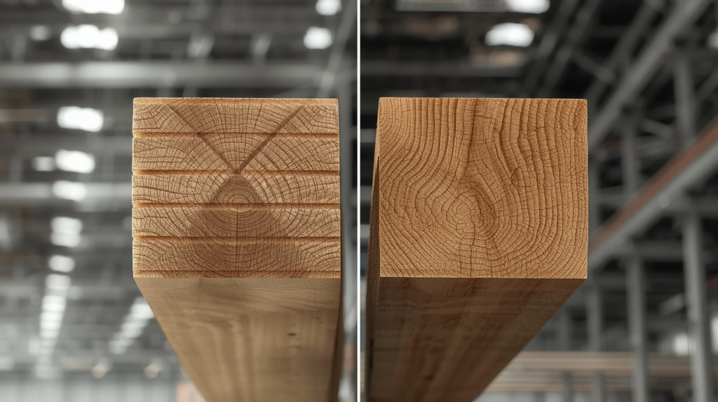 Kayu Glulam vs Kayu Solid Biasa untuk Balok Bentang Panjang (1)